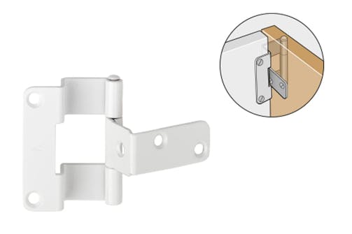 Skabshængsler med løs tap Skabshængsler med løs tap